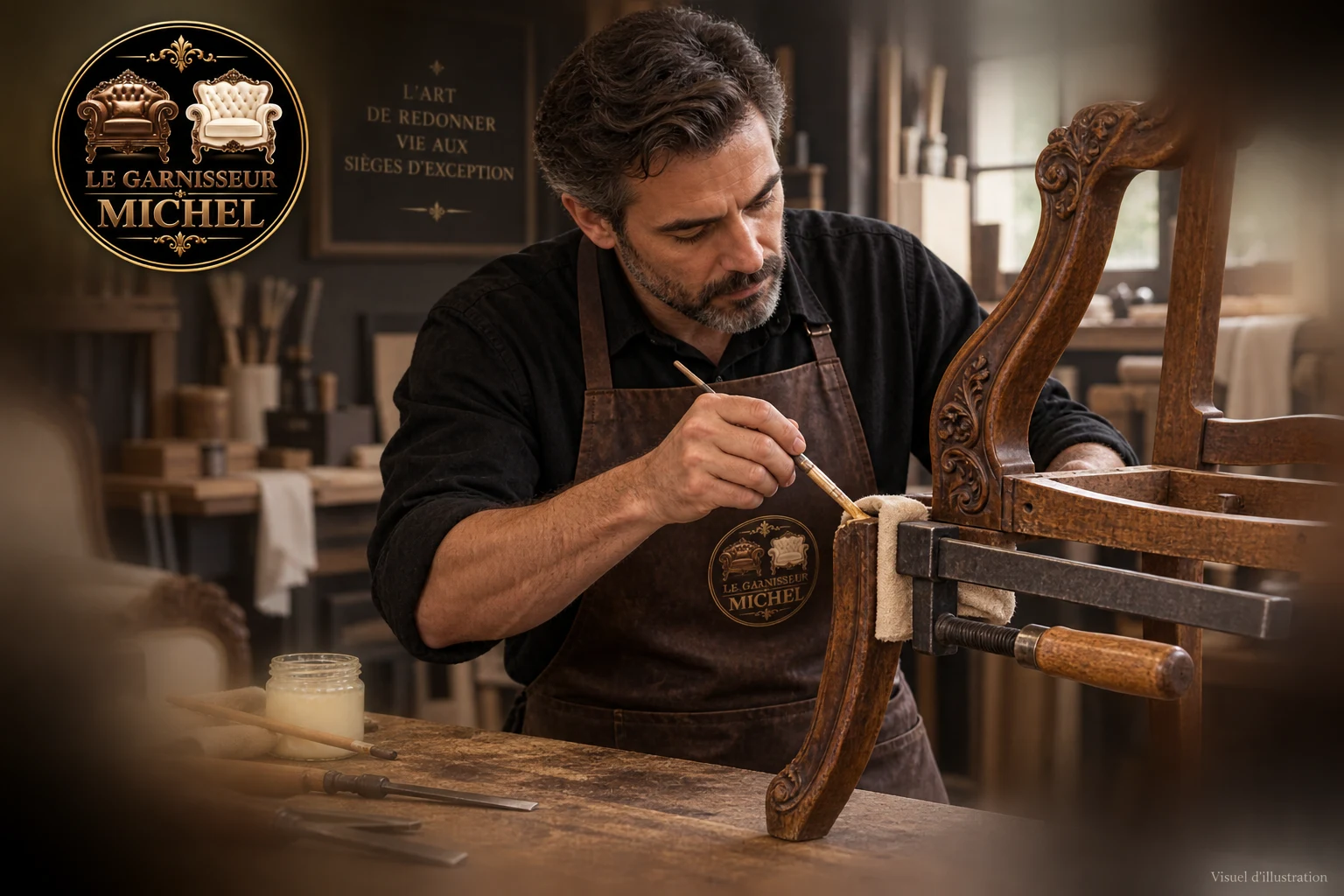 Travail et consolidation des structures en bois